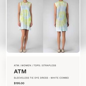 ATM Anthony Thomas Melillo (REVOLVE) Tie Dye Dress